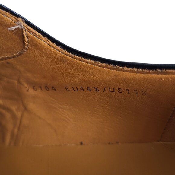 Magnanni Medallion Toe Oxfords in Black Men's Size 11.5 - Picture 9 of 9